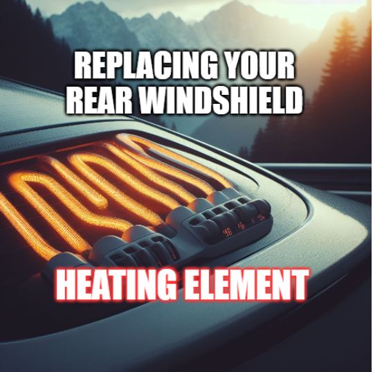 Replacing Your Rear Windshield and Heating Element