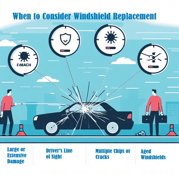 When to Consider Windshield Replacement