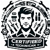 Certified and Experienced Technicians Icon