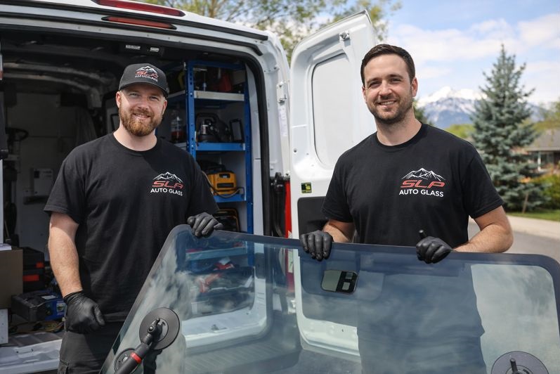 SLP Auto Glass mobile windshield replacement service in Lakewood and Denver Colorado
